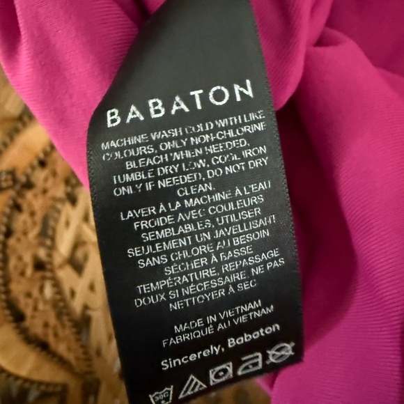 Babaton Contour Squareneck Tank Aeros Pink, XS - Picture 4 of 7